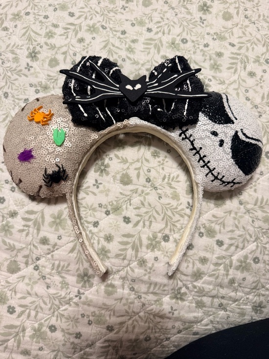 Accessories - Homemade Nightmare before Christmas Mickey ears